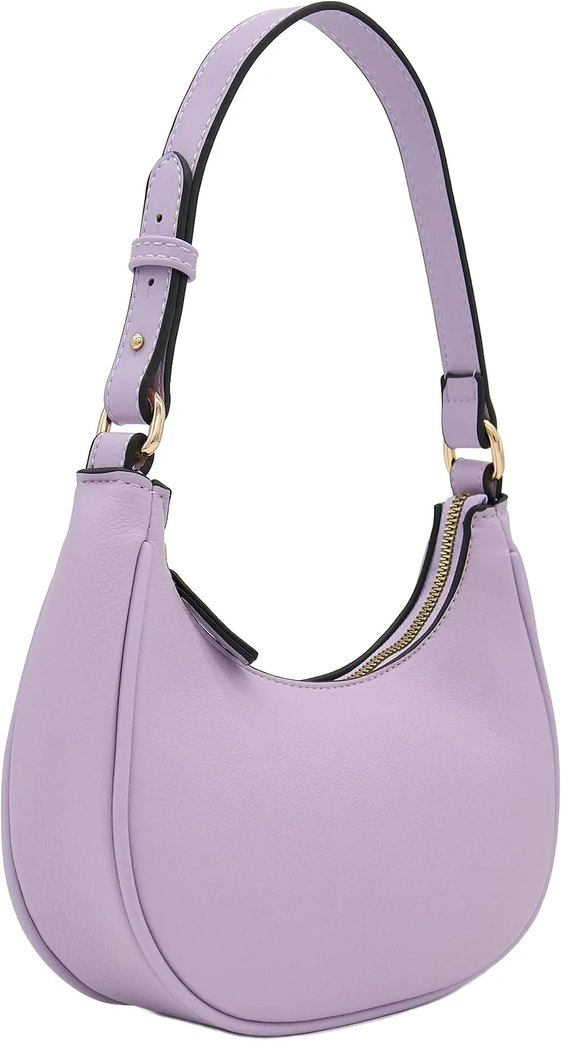FashionPuzzle Small Crescent Shoulder Bag Underarm Purse