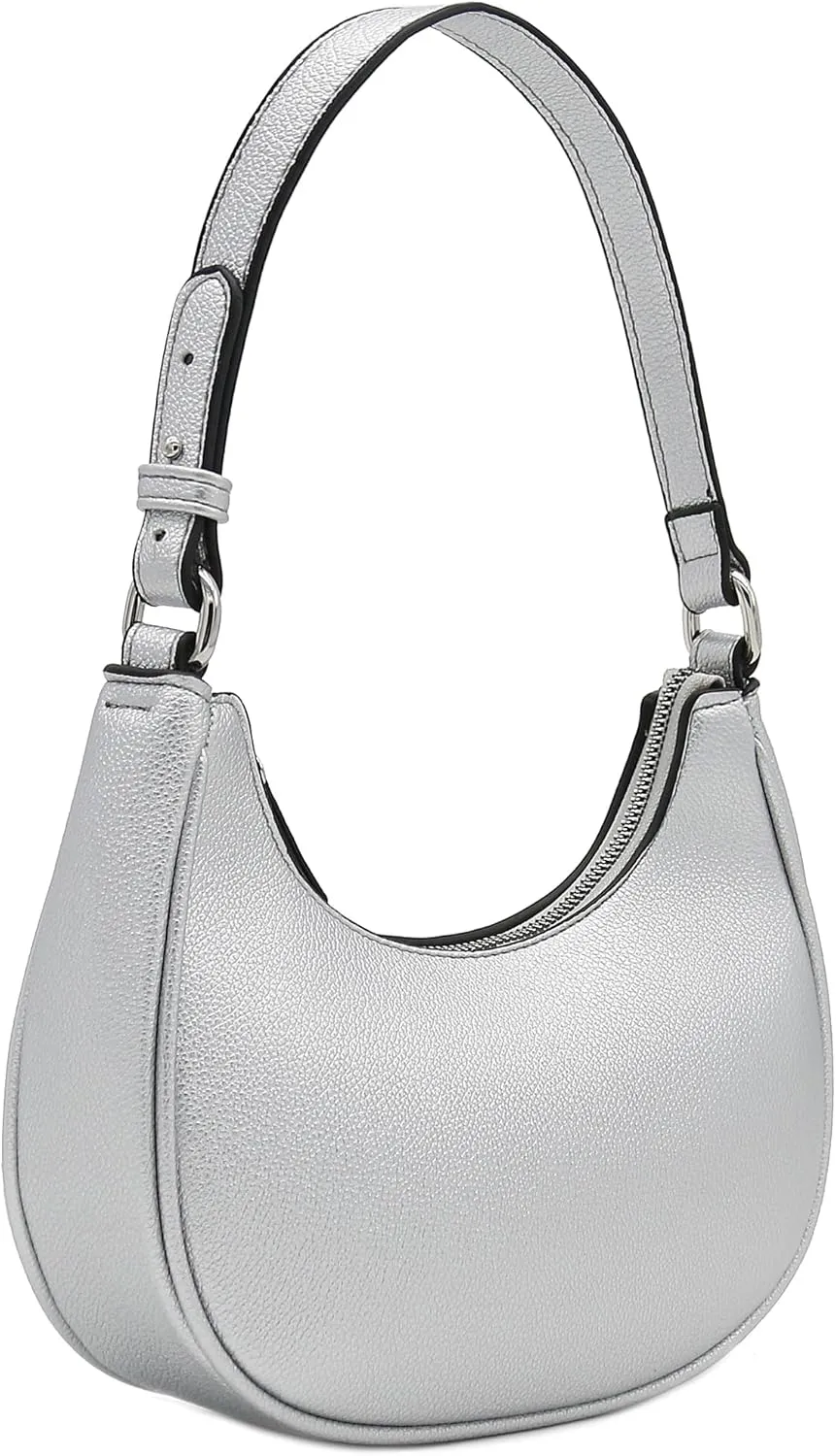 FashionPuzzle Small Crescent Shoulder Bag Underarm Purse