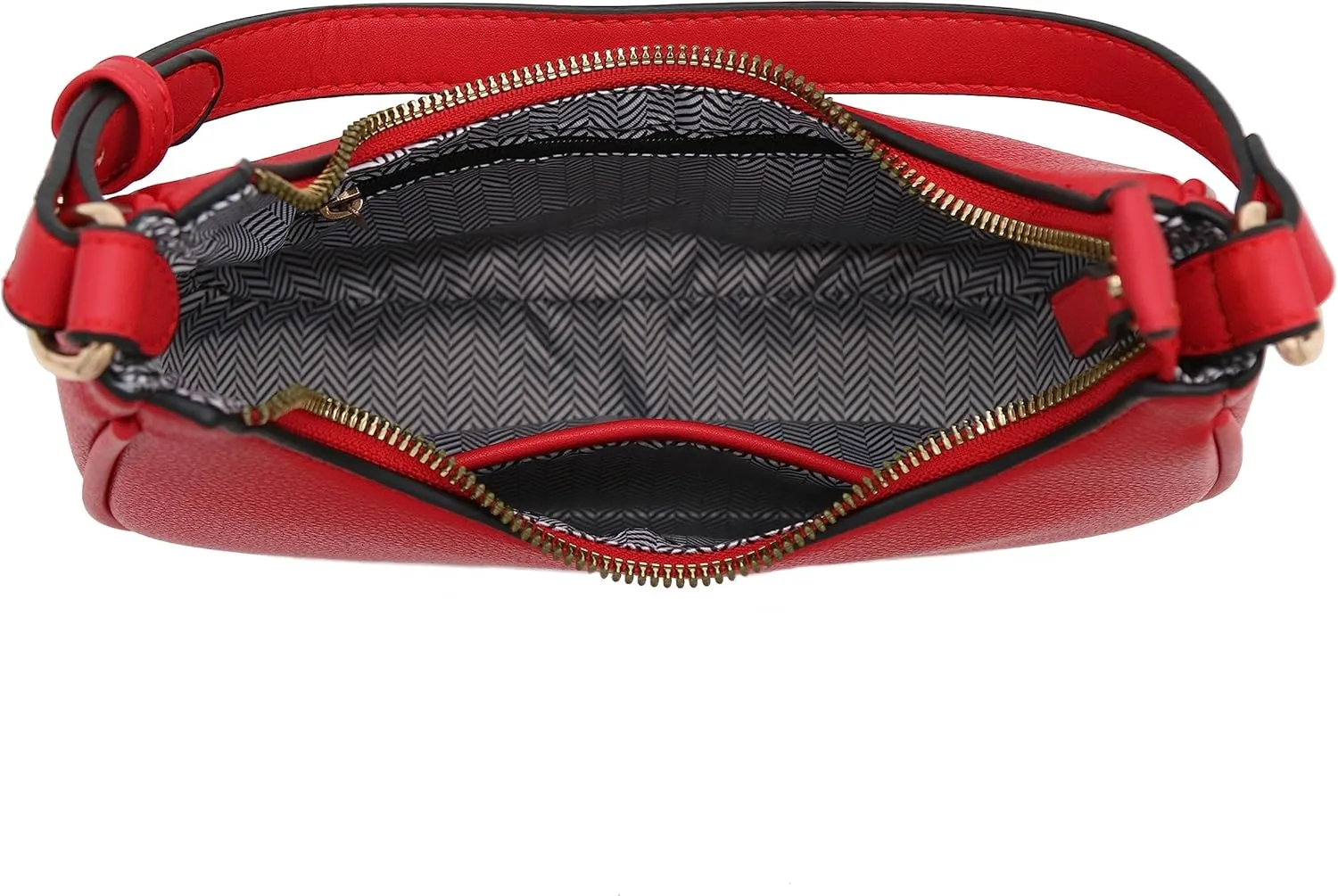 FashionPuzzle Small Crescent Shoulder Bag Underarm Purse