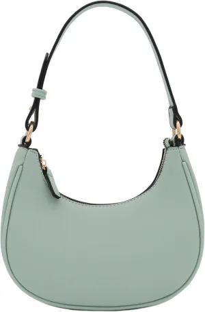 FashionPuzzle Small Crescent Shoulder Bag Underarm Purse