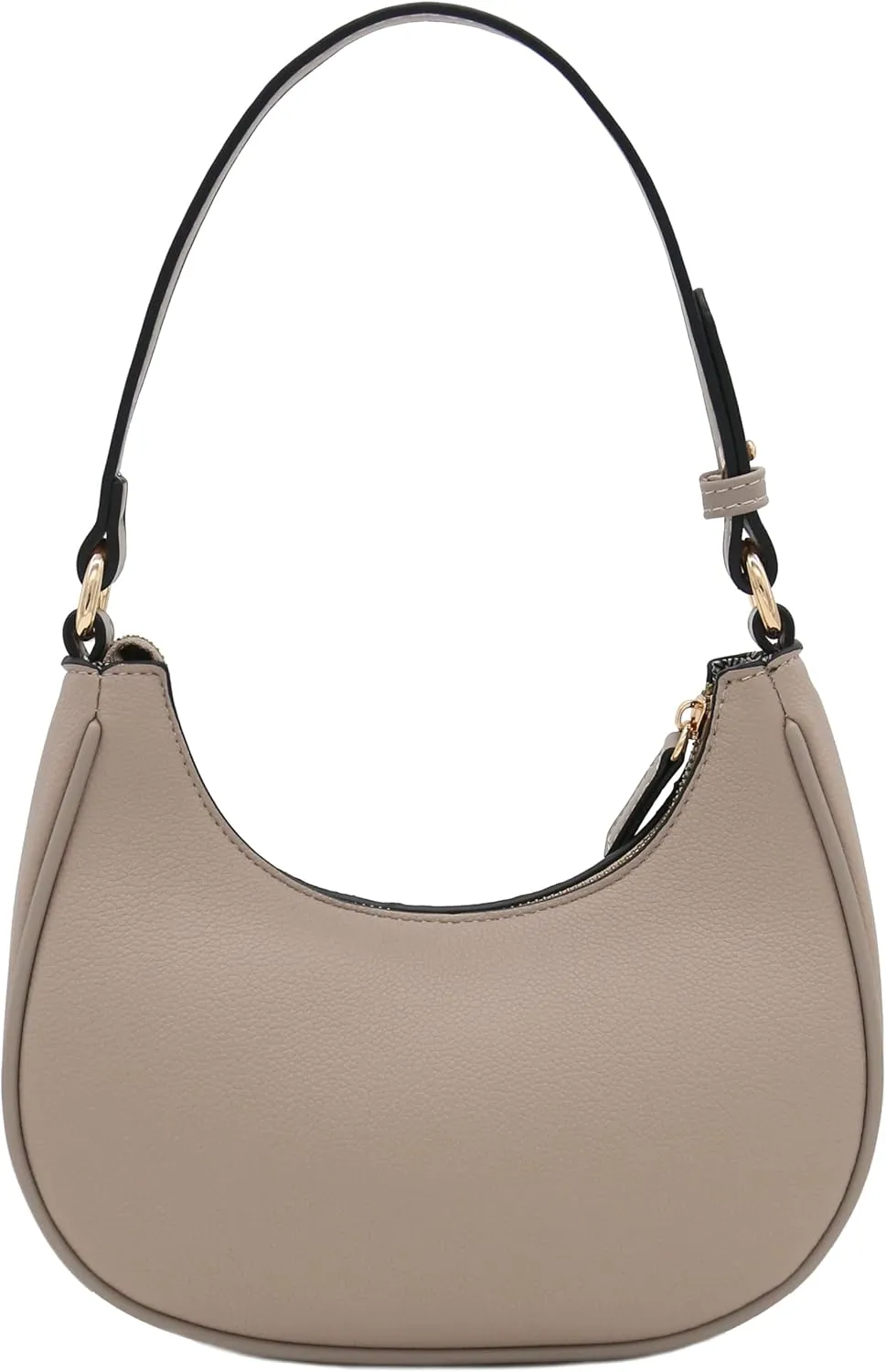 FashionPuzzle Small Crescent Shoulder Bag Underarm Purse