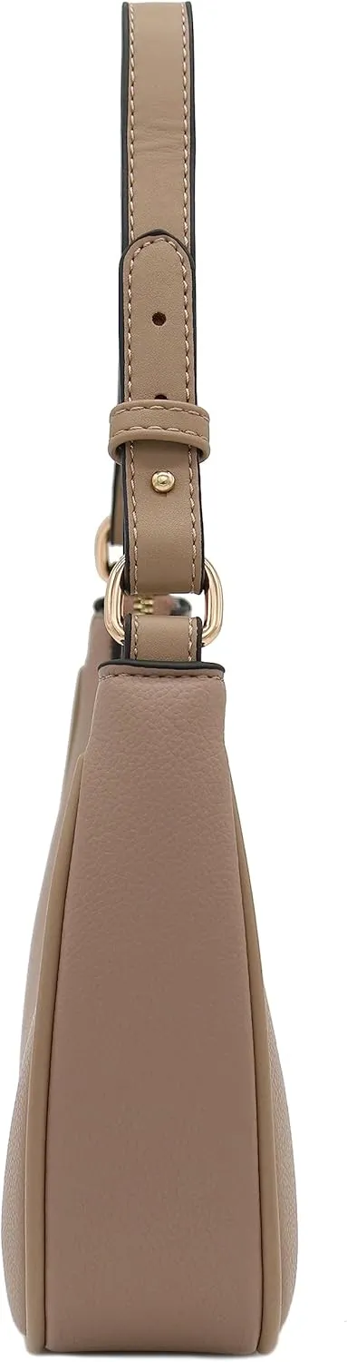 FashionPuzzle Small Crescent Shoulder Bag Underarm Purse