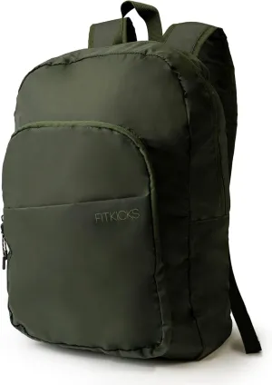FITKICKS Hideaway Packable Zippered Backpack Hiking Camping Outdoor Sport Travel Backpack Daypack for Women