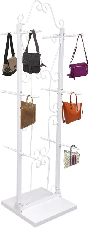 FixtureDisplays® Double Sided Decorative Clothing Purse Jewelry Store Display Hanging Stand 100717