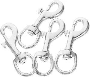Flag Pole Accessories 4pcs Swivel Snap Hooks No Tangle Flag Pole Clips