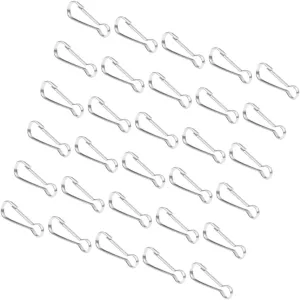 Flagpole Snap Hooks Set 30pcs Stainless Steel Clips for Flags Outdoor Flag Holder Fence