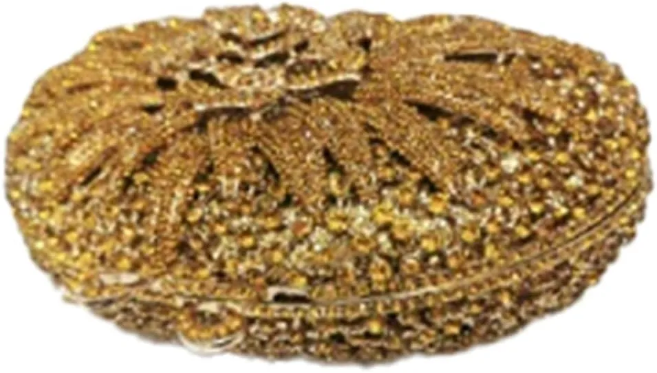 Flower Evening Bags for Women Vintage Floral Rhinestone Crystal Bag Wedding Crystal Clutch Purse