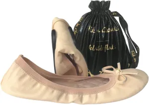 Foldable Portable Ballets Flats Shoes for Women That foldup and fit in a Bag