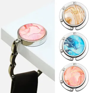 Foldable Purse Hook for Table - Portable Bag Holder - Strength Alloy Materials Heavy Duty Hanger