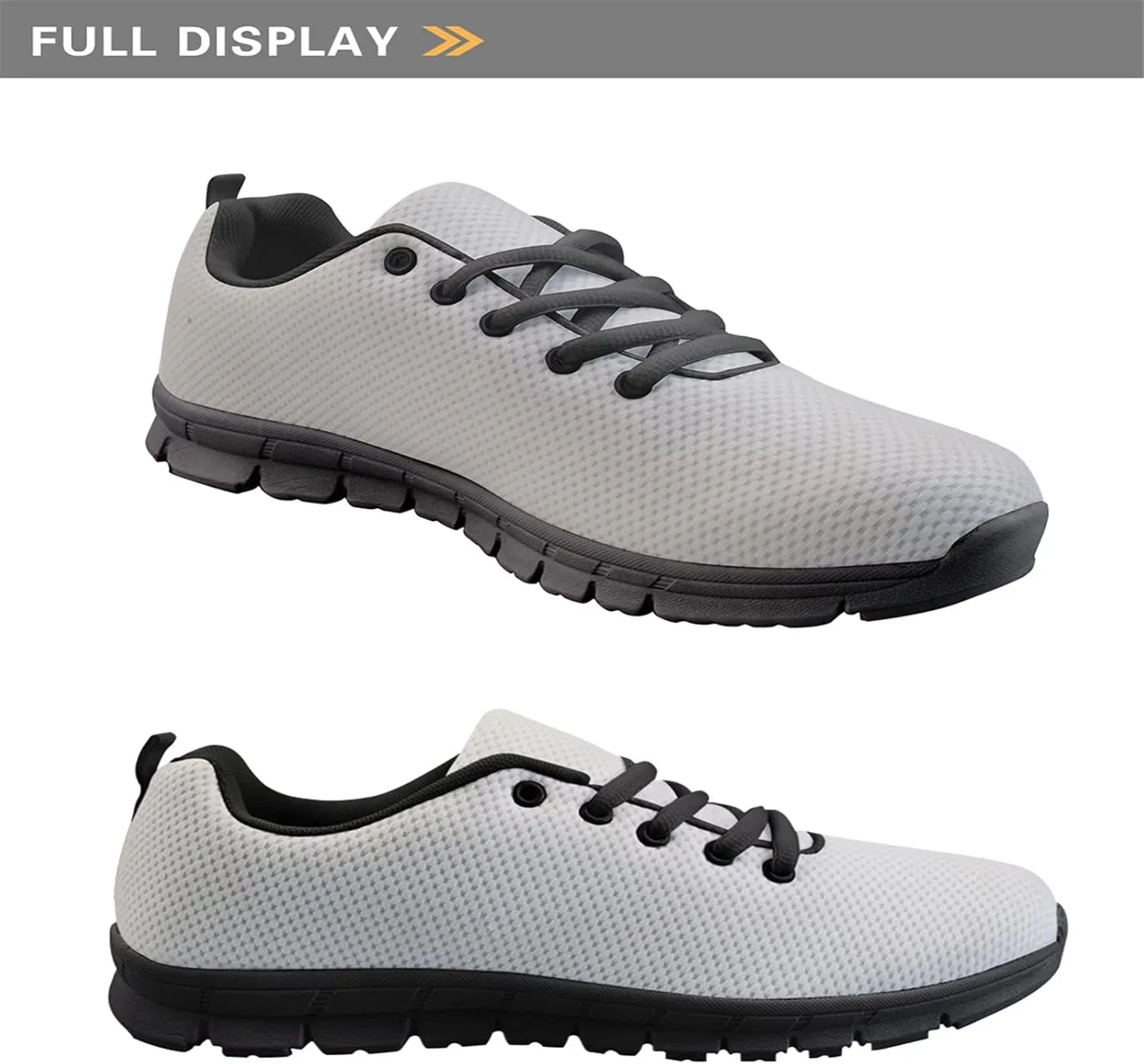 Forchrinse Shining Galaxy Blue Sky Lightweight Running Shoes Non Slip Soft Walking Shoes Casual Athletic Shoes