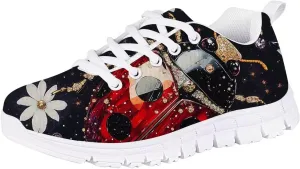 Forchrinse Tie Dye Sea Turtle Print Boys Girls Running Shoes,Animal Design Kids Sneaker Non Slip Tennis Walking Sneakers Breathable