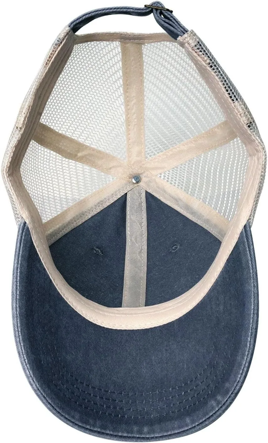 Fresh Cabbage Mesh Trucker Hat Mesh Snapback,Trendy Cowboy Cap for Sports and Headwear