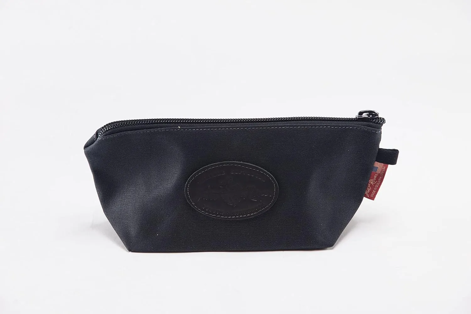 Frost River Accessory Bag - Durable Waxed Canvas Travel Organizer Toiletry Pouch, Small, Standard, Heritage Black