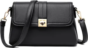 FSD.WG Women Tassel Zipper Pocket Crossbody Bag Shoulder Purse Fashion Travel Bag with Multi Pockets