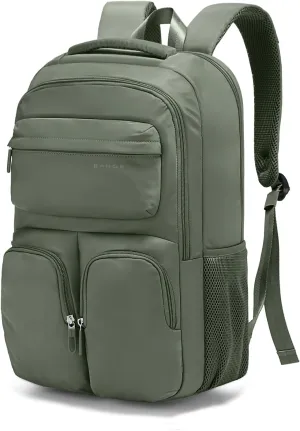 FUTURE AESTHETICS Travel Backpack for Women、men, College Backpack Bag, Hiking Backpack,Waterproof Carry On Backpack Business Backpack (Green)