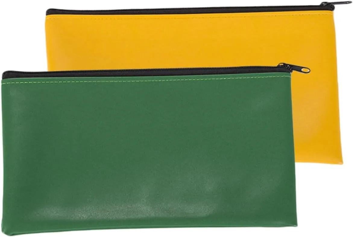 GANAZONO Wear-Resistant Waterproof Pouch for Cash Documents Receipts for Teachers Students Office Workers