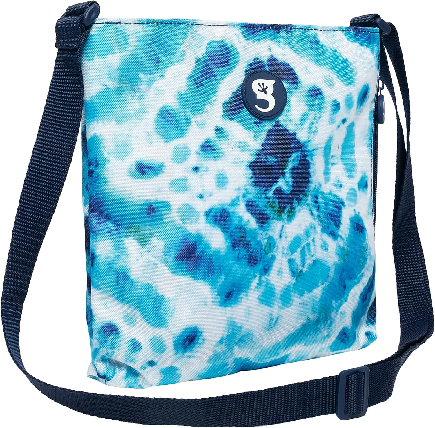 geckobrands Crossbody Bag – Lightweight and Adjustable Crossbody Bag with Multiple Zippered Pockets for Hands-Free Carrying