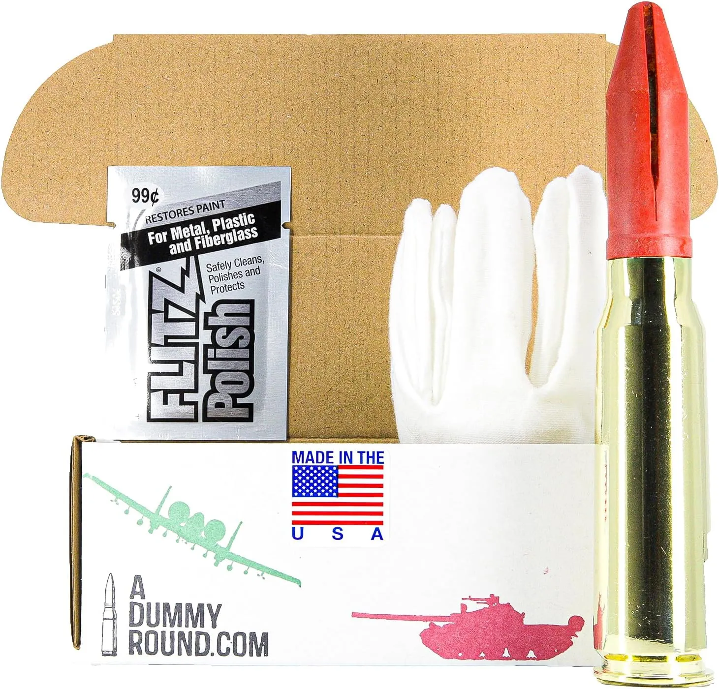 General Dynamics 20mm Dummy Round CIWS Tungsten Collectors Display