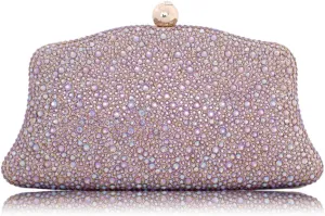 Glitter Bag Sparkle Purse Women's Evening Bags Silver Rhinestone Clutch Baby Party Diamond Handbags