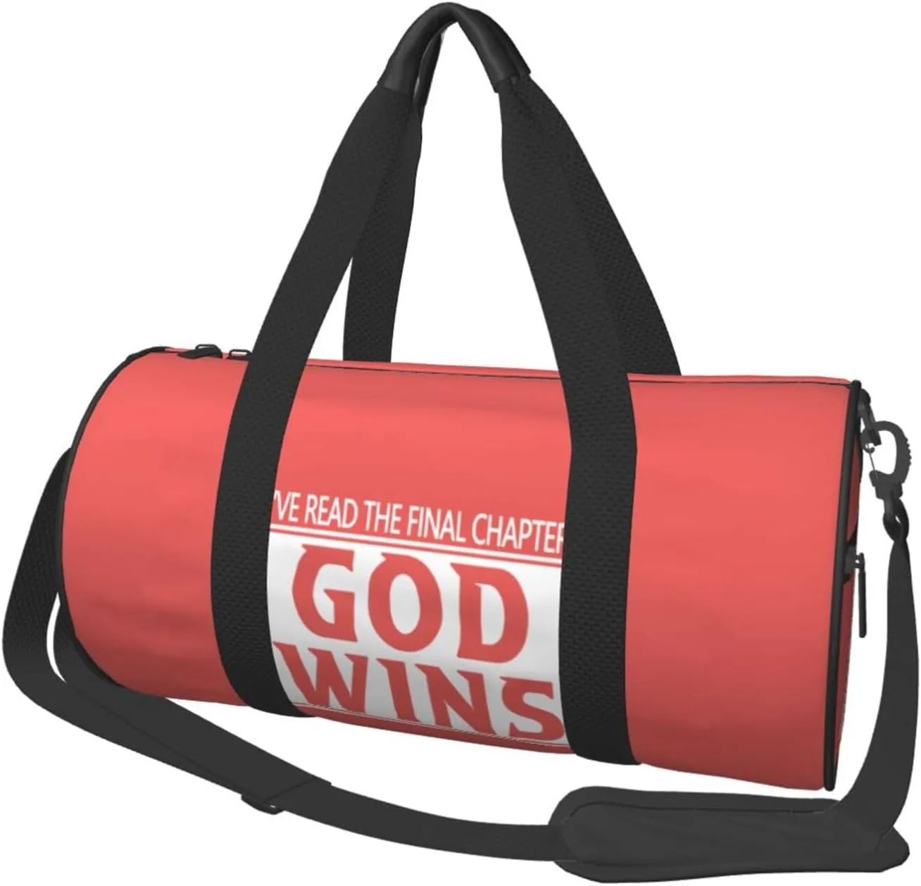 God Wins I'Ve Read The Final-Chapter Duffel Bag Gym Bag Travel Sports Tote Large Foldable Beach Swim Yoga2