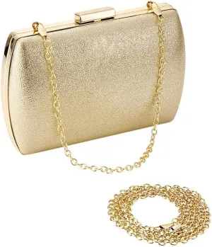 Gold Clutch - Evening Wedding Party Handbags
