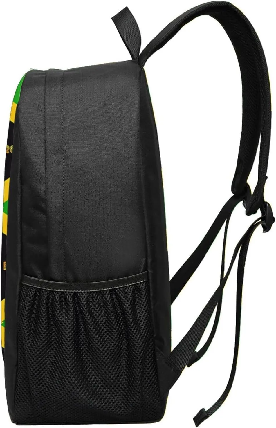 Great Jamaica National Day Africa Rasta Roots Casual Backpacks Sports Backpack Large Capacity Travel Rucksack Laptop Daypack with Multi-Pockets Adjustable Strap Work Bag for Hiking