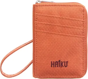 HAIKU Sprout Wallet, Lightweight Small Wristlet Wallet with Zippered Pouch, RFID Pockets, and Removeable Wrist Strap, Rustic Clay