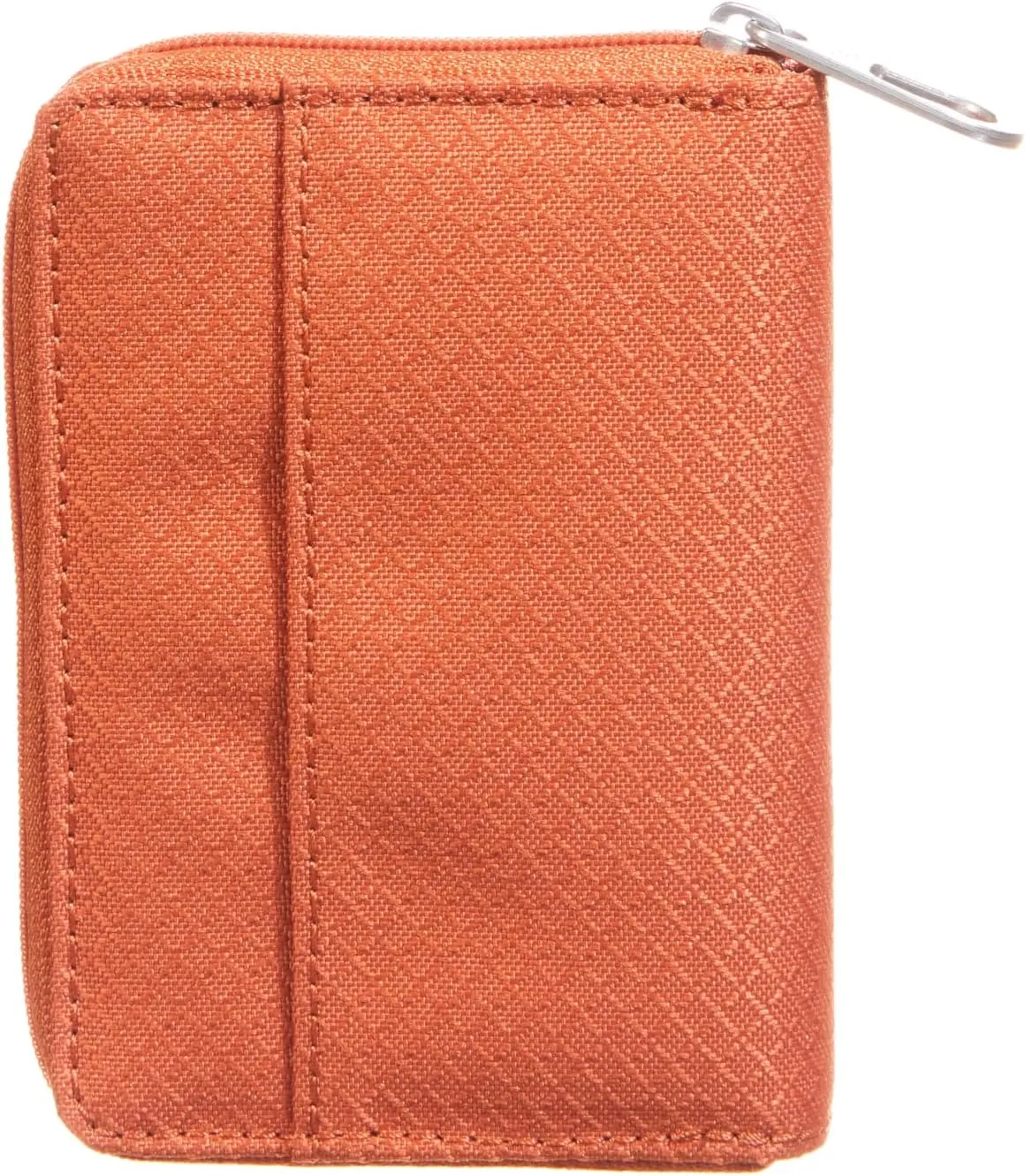 HAIKU Sprout Wallet, Lightweight Small Wristlet Wallet with Zippered Pouch, RFID Pockets, and Removeable Wrist Strap, Rustic Clay