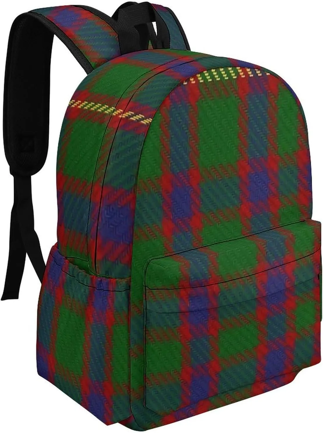 Hall Clan Family Tartan Casual Lightweight Large Capacity Travel Backpack Unisex