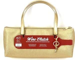 Happy Hour Insulated Wine Clutch | Bottle Carrier for Travel, Picnics & Gifts
