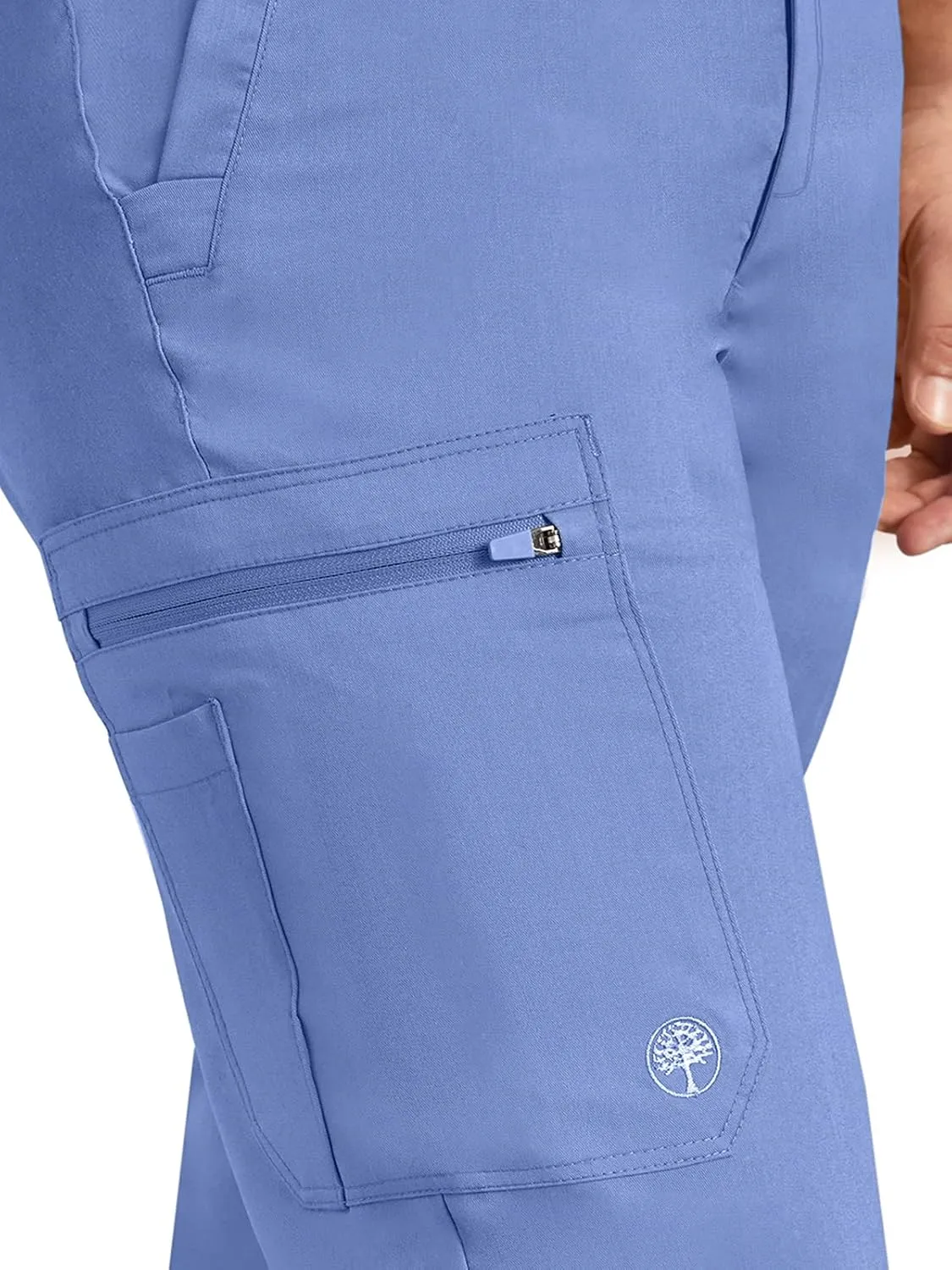 Healing Hands Scrub Pants for Men Daniel Utility Bottoms with 6 Pockets, 2-Way Stretch and Durable Fabric 9300