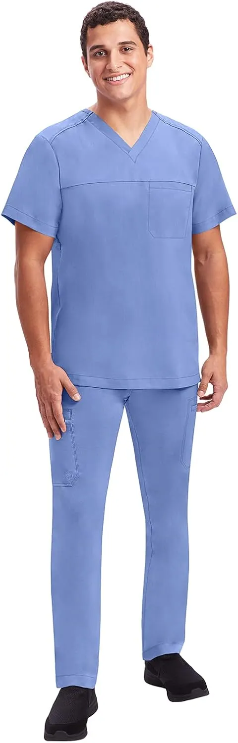 Healing Hands Scrub Pants for Men Daniel Utility Bottoms with 6 Pockets, 2-Way Stretch and Durable Fabric 9300