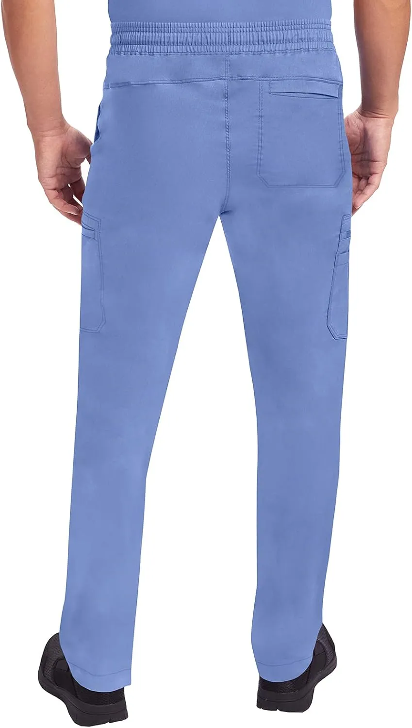 Healing Hands Scrub Pants for Men Daniel Utility Bottoms with 6 Pockets, 2-Way Stretch and Durable Fabric 9300