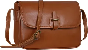 HESHE Crossbody Bags for Women Leather Purses Shoulder Handbags Designer Satchel Bag Ladies Cross Body Purse