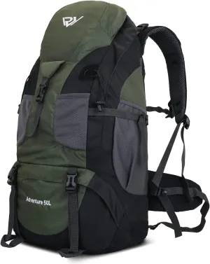 Hiking Backpack, 50l Camping Lightweight Bag for Outdoor