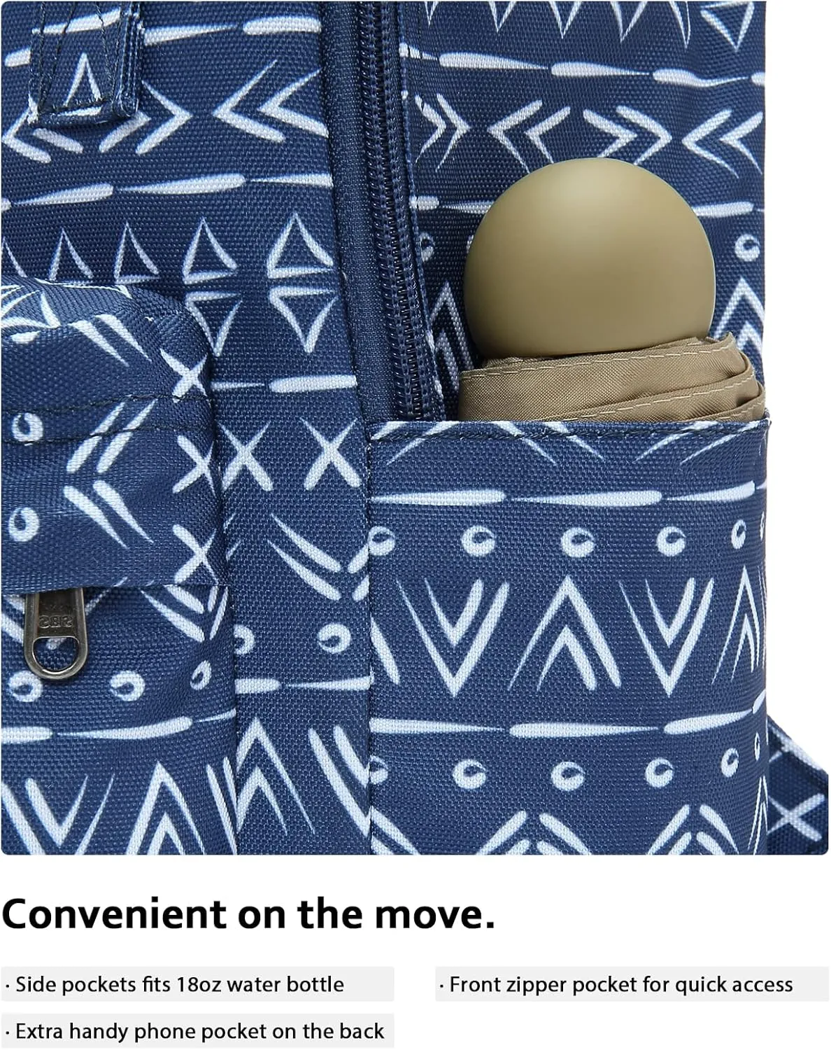 HotStyle BESTIE Mini Backpack Purse, Multiple Colors and Patterns, Small Sized