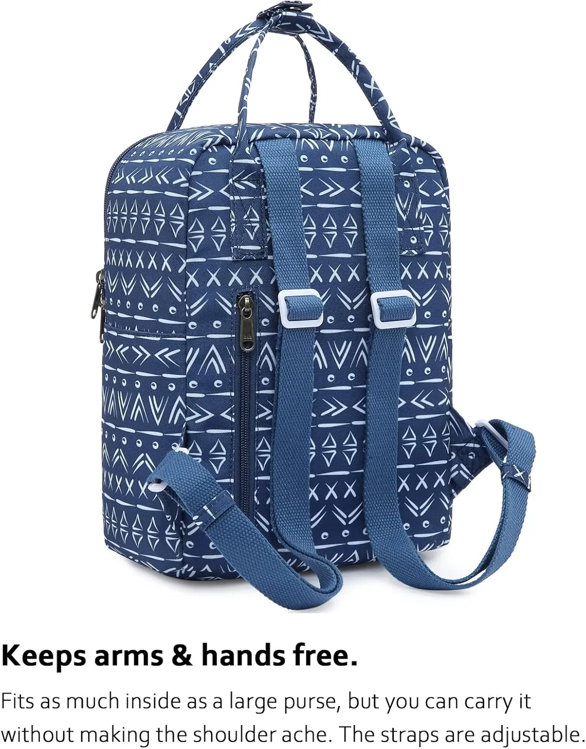 HotStyle BESTIE Mini Backpack Purse, Multiple Colors and Patterns, Small Sized