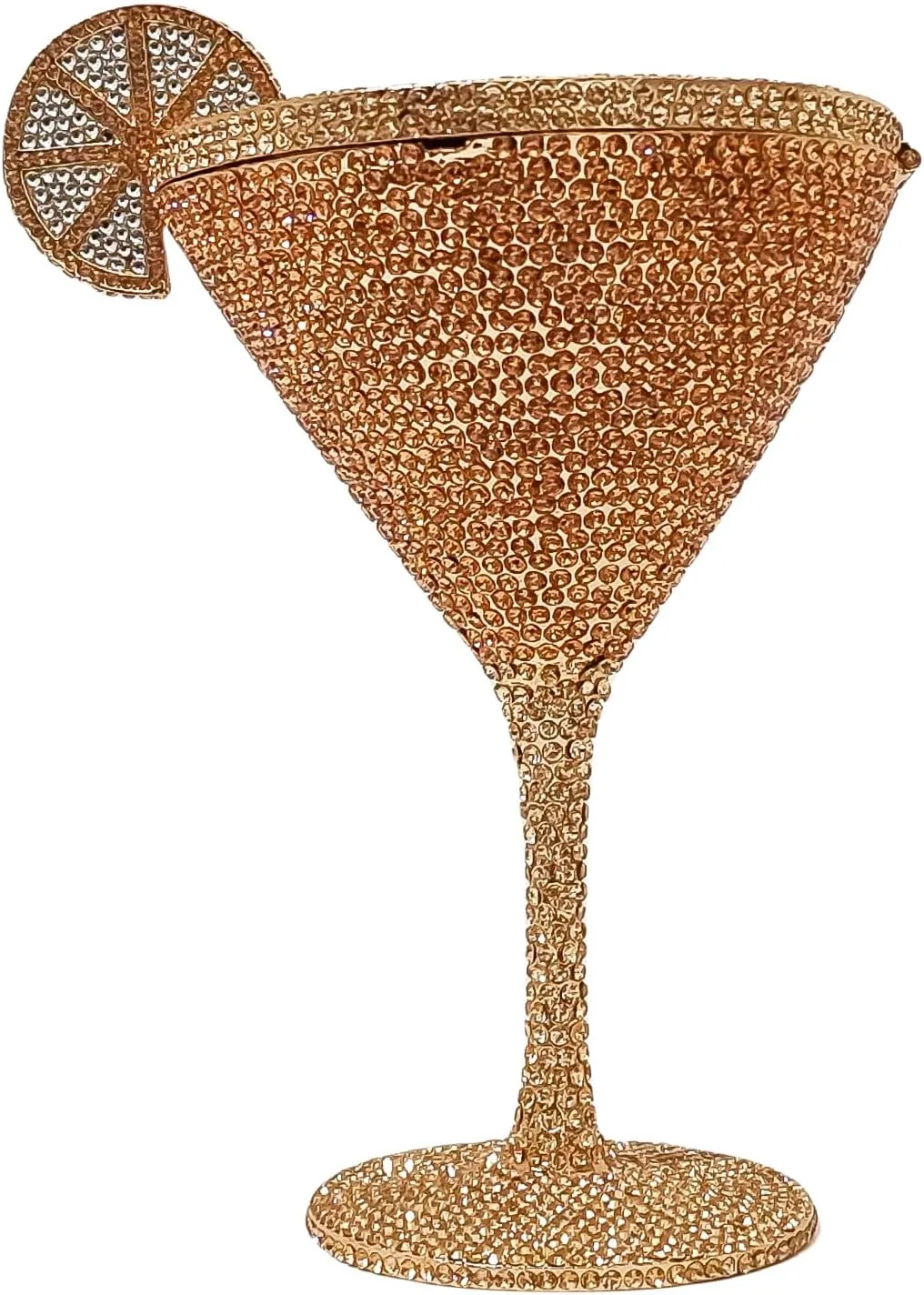 HUANG ZHUANG Goblet Evening Bag Women Cocktail Cup Rhinestone Clutch Purse Funny Crystal Party Bag Cute Prom Handbag