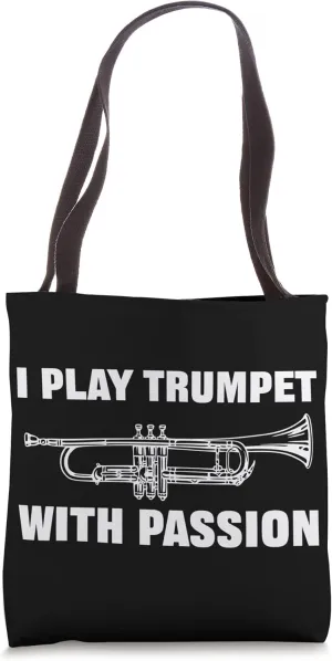 I Play Trumpet Instrumentalist Tote Bag