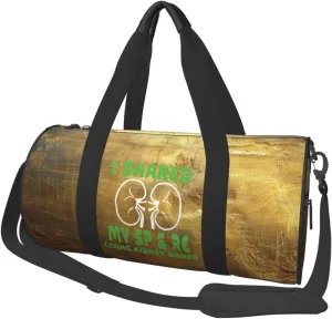 I Shared My Spare Kidney Transplant Living Donor Duffel Bag Gym Bag Travel Sports Tote Large Foldable Beach Swim Yoga3