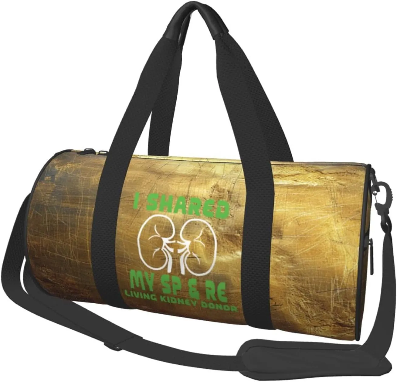 I Shared My Spare Kidney Transplant Living Donor Duffel Bag Gym Bag Travel Sports Tote Large Foldable Beach Swim Yoga3