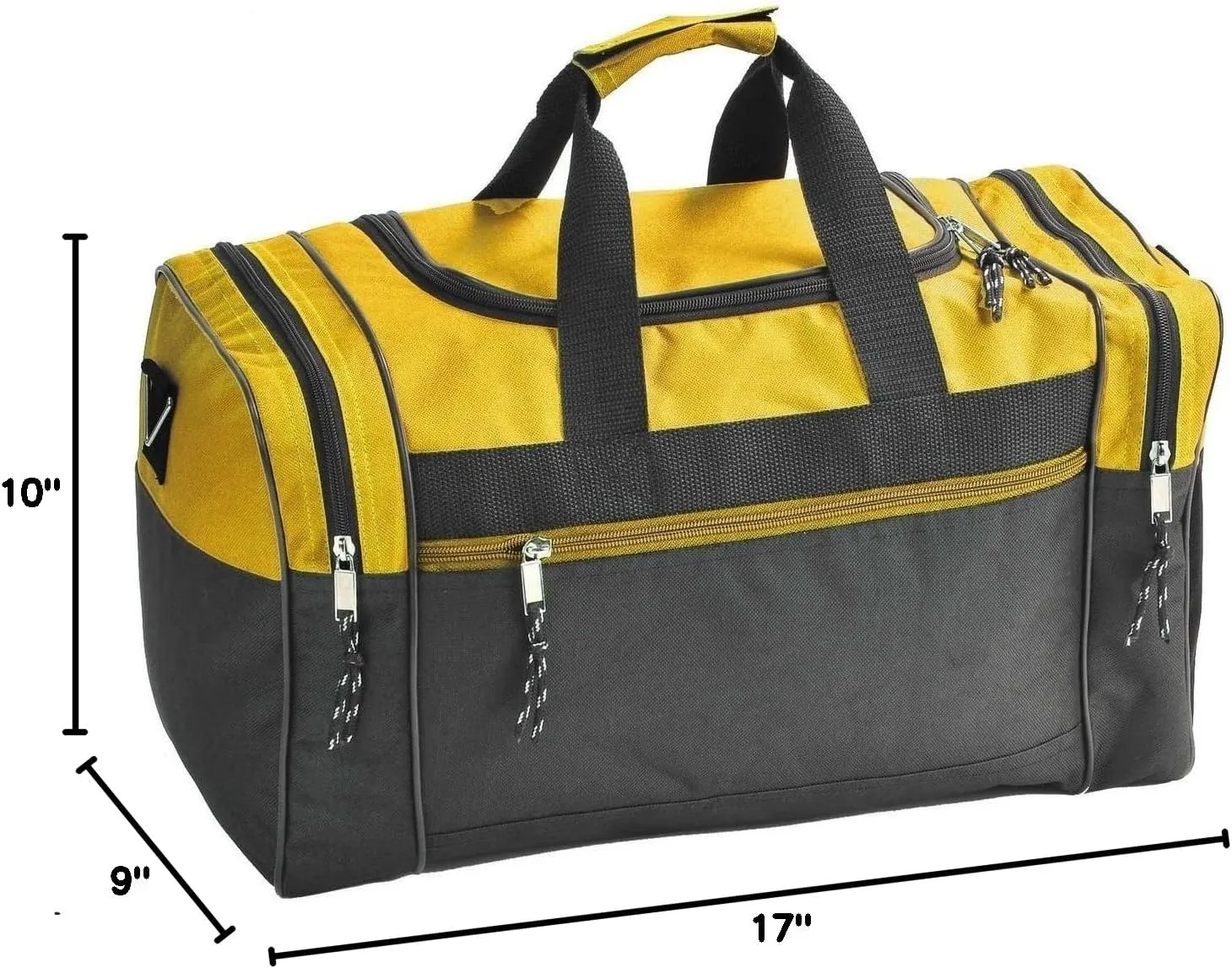 ImpecGear 17" or 20" Blank Travel Duffel Duffle Bag Camping Sports Gym Accessories Bag