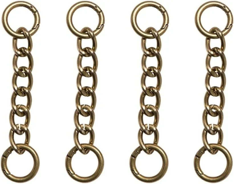 Interchangeable Handle Chain Set - Antique Brass By Miche