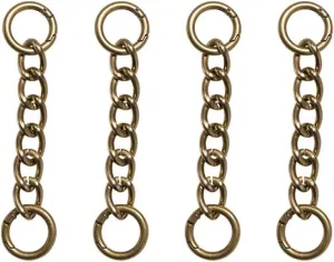 Interchangeable Handle Chain Set - Antique Brass By Miche