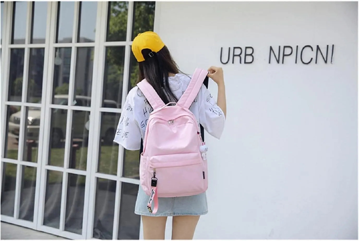ISaikoy Anime Komi can't communicate Backpack Shoulder Bag Bookbag Student School Bag Daypack Satchel L9