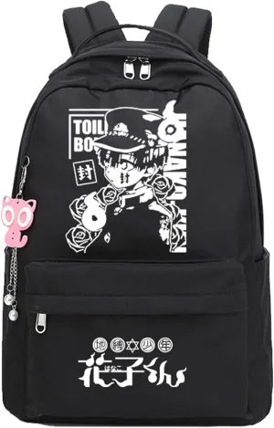 ISaikoy Anime Toilet Bound Hanako kun Backpack Satchel Bookbag Daypack School Bag Shoulder Bag