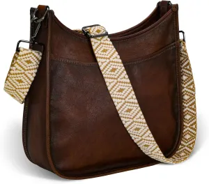 Iswee Crossbody Bag for Women Hobo Shoulder Purse Handbag Straps Replacement Shoulder Strap Wide