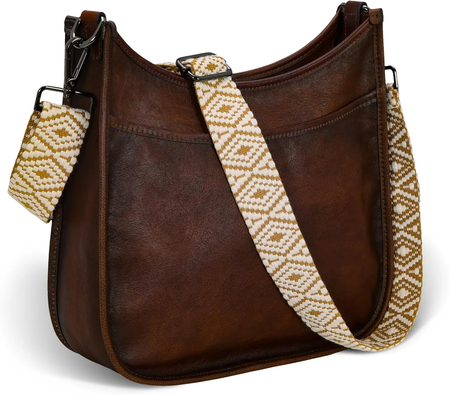 Iswee Crossbody Bag for Women Hobo Shoulder Purse Handbag Straps Replacement Shoulder Strap Wide