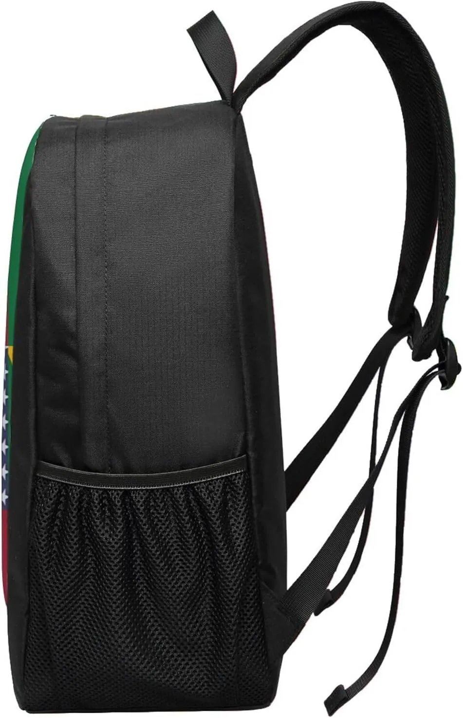 Jamaican Roots And American Flag Casual Backpacks Sports Backpack Large Capacity Travel Rucksack Laptop Daypack with Multi-Pockets Adjustable Strap Work Bag for Hiking