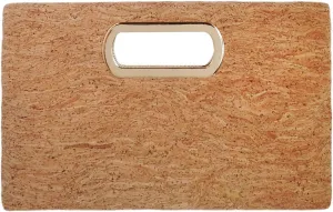 JNB Cork Top Handle Clutch